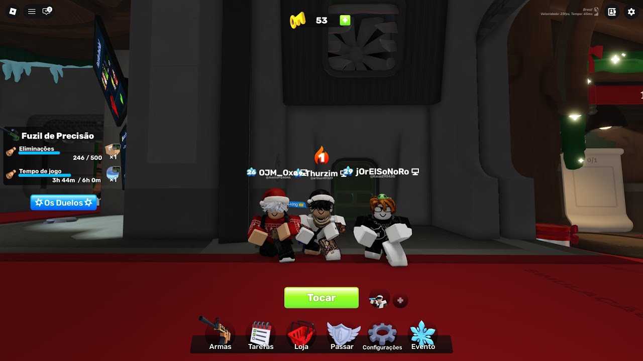 Jogando Rivals com meus amigos