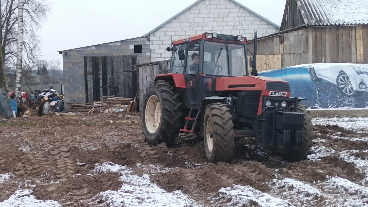 🔥Wyrywanie drzew Zetor 12145!🔥 Valmet 😁 Oporowo #Mateusz_Malinowski