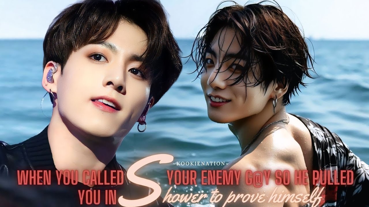 When you called your enemy g@y so he pulled you in ♡SHOWER TO PROVE HIMSELF♡ ||jkff||