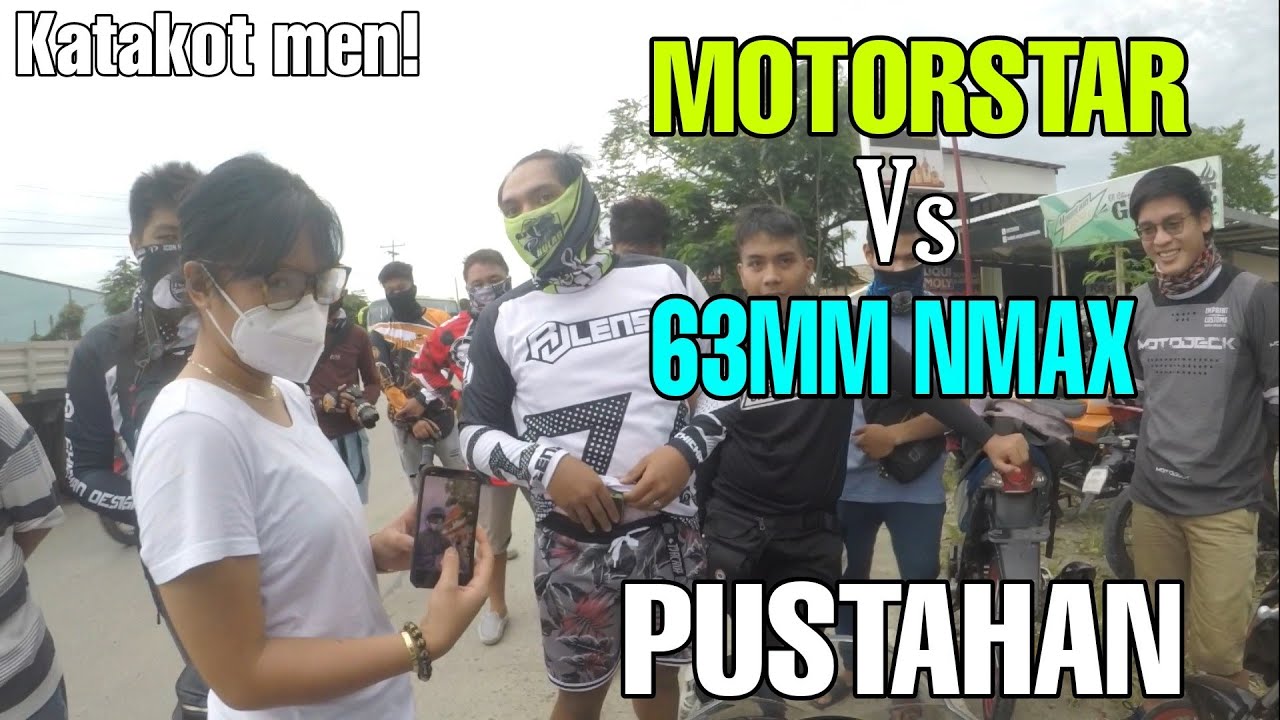 MOTORSTAR Z200 vs NMAX 63MM LONG DRAG / MANINIYOT KONTRA MOTOVLOGGER