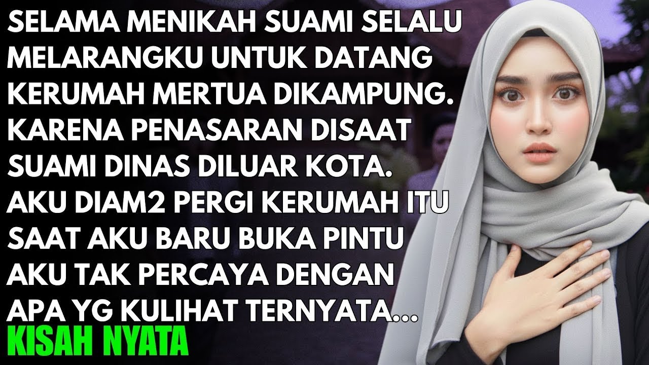 DIAM DIAM AKU PERGI KE RUMAH IBU MERTUAKU - SAAT KUBUKA PINTUNYA AKU SYOK TUBUHKU MEMBEKU TERNYATA..