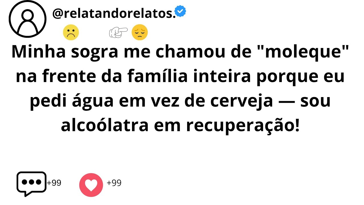 Minha sogra me chamou de 