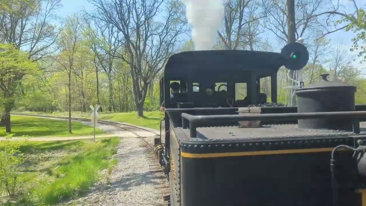 Ride on the Edison Locomotive: Greenfield Village Railroad