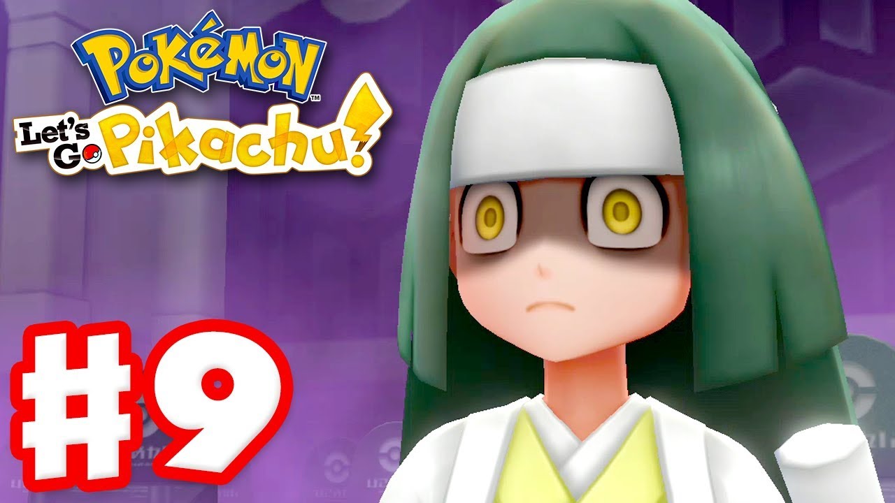Pokemon Let's Go Pikachu and Eevee - Gameplay Walkthrough Part 9 - Pokemon Tower!