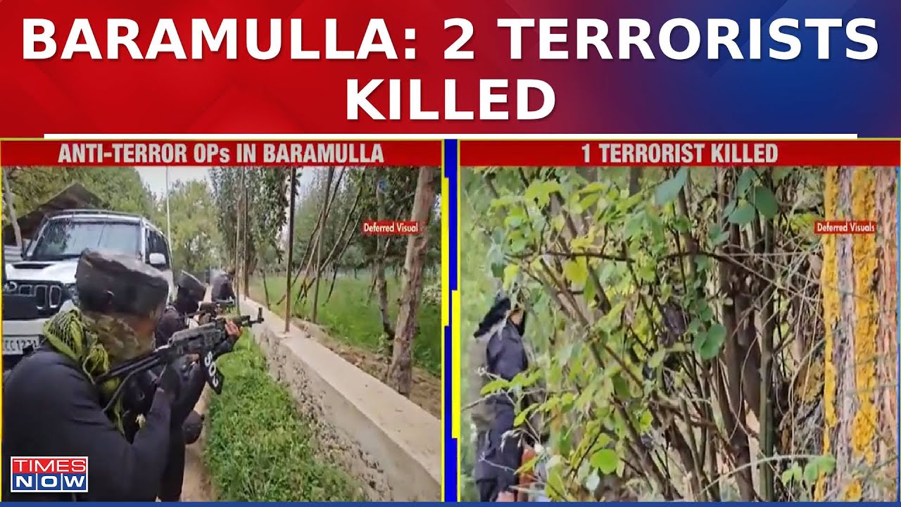 Anti-Terror Operation in Baramulla | Ongoing Since Yesterday Evening | Area Remains Under Siege