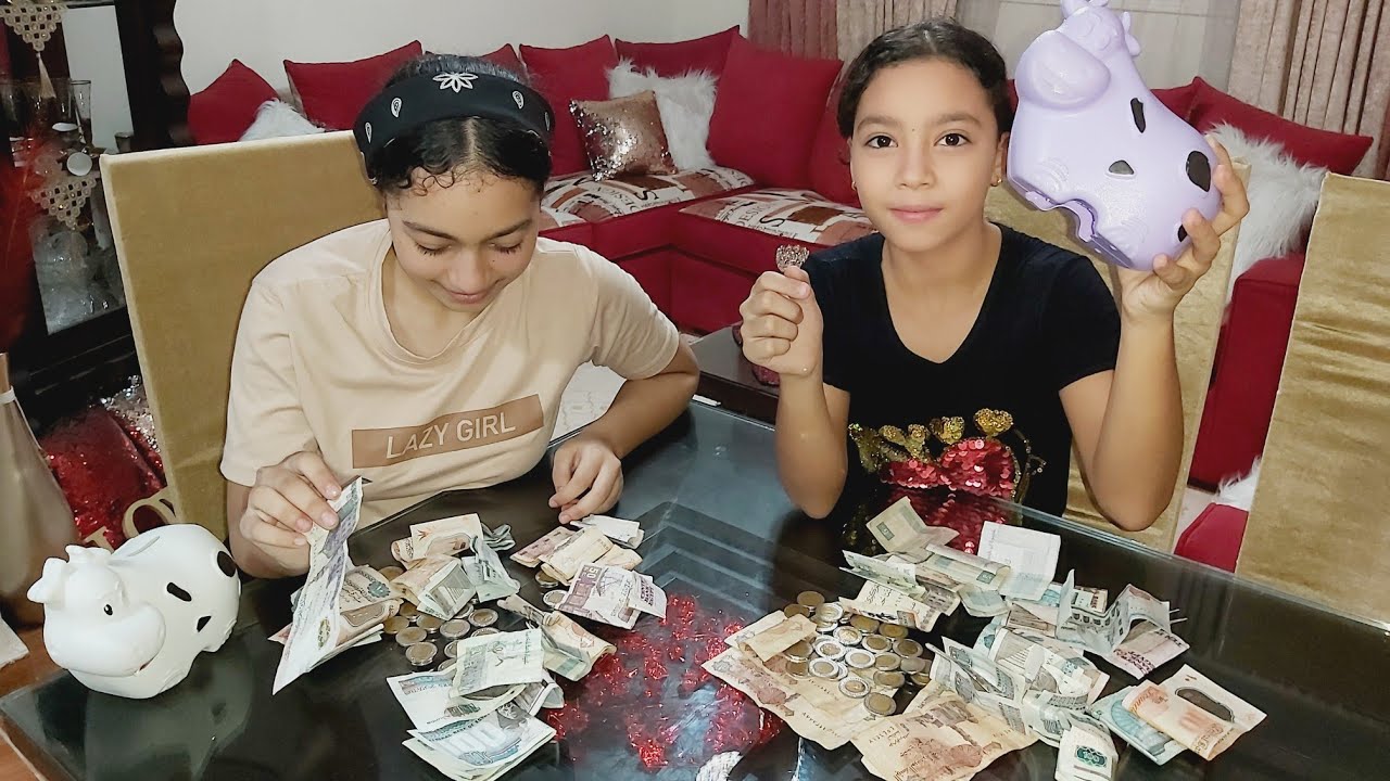 فتحنا الحصالة 💵وبقينا مليونيرات🤣