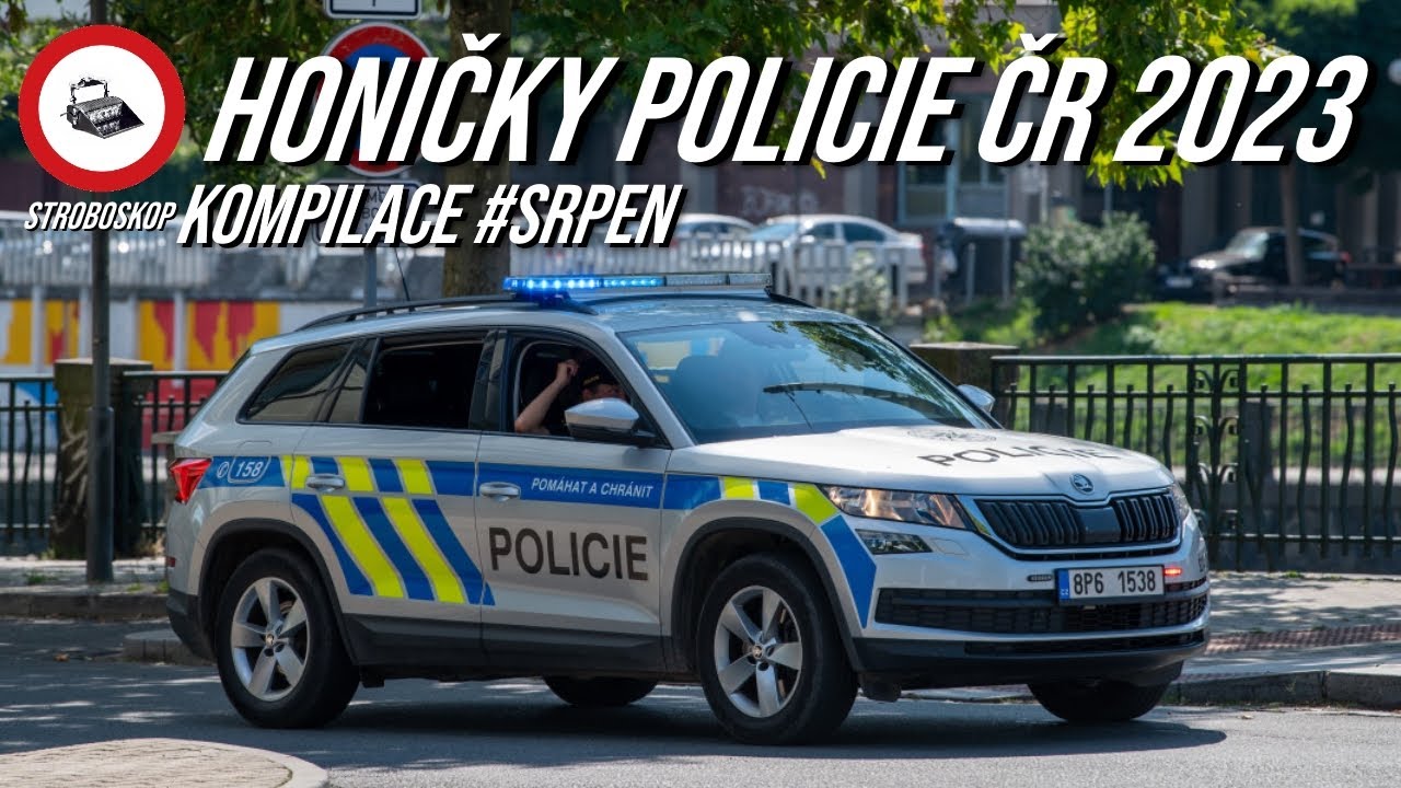 Honičky Policie ČR 2023 | Kompilace – srpen
