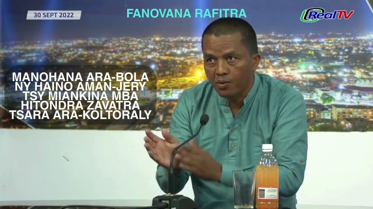 FANOVANA RAFITRA RCR New Deal Fanabeazana, foto-drafitr'asa