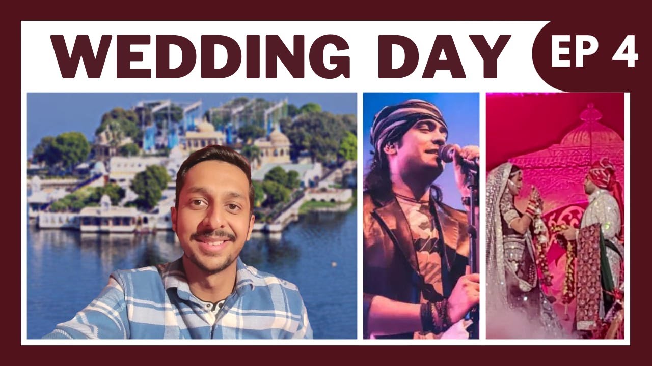 Luxury Wedding in Udaipur 💸| Jag Mandir Udaipur 🛎️| Wedding Vlogger 📸 | Jubin Nautiyal 🎤
