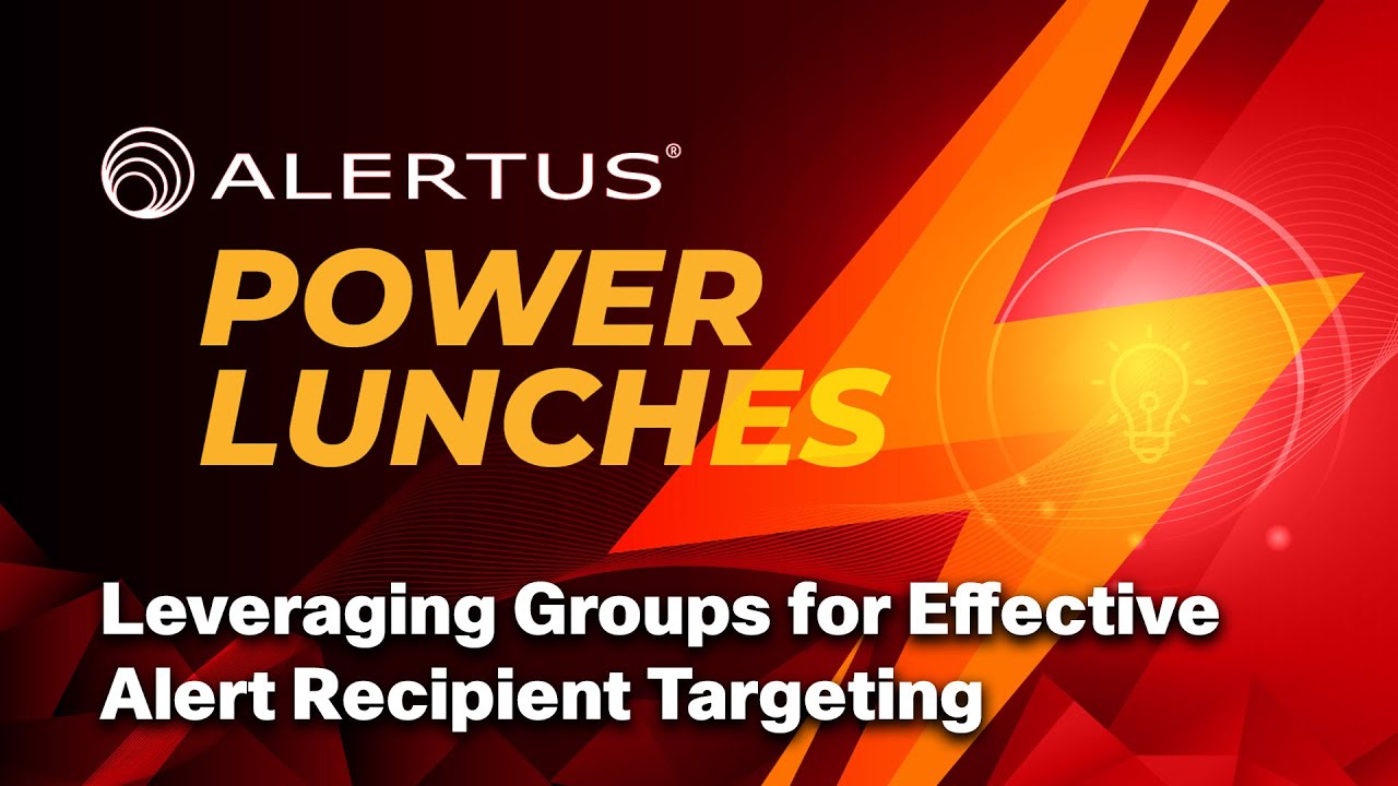 Leveraging Groups for Effective Alert Recipient Targeting