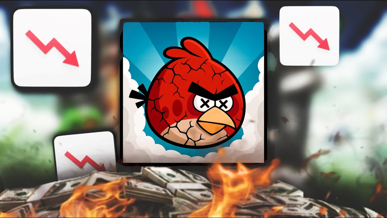 من النجاح للانهيار: شلون الطمع دمّر Angry Birds؟