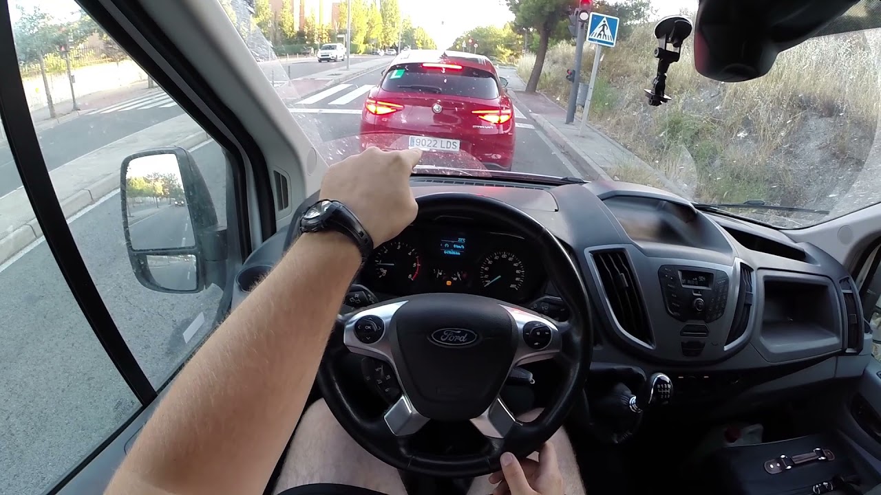 2018 Ford transit 2.0 125cv - POV Drive
