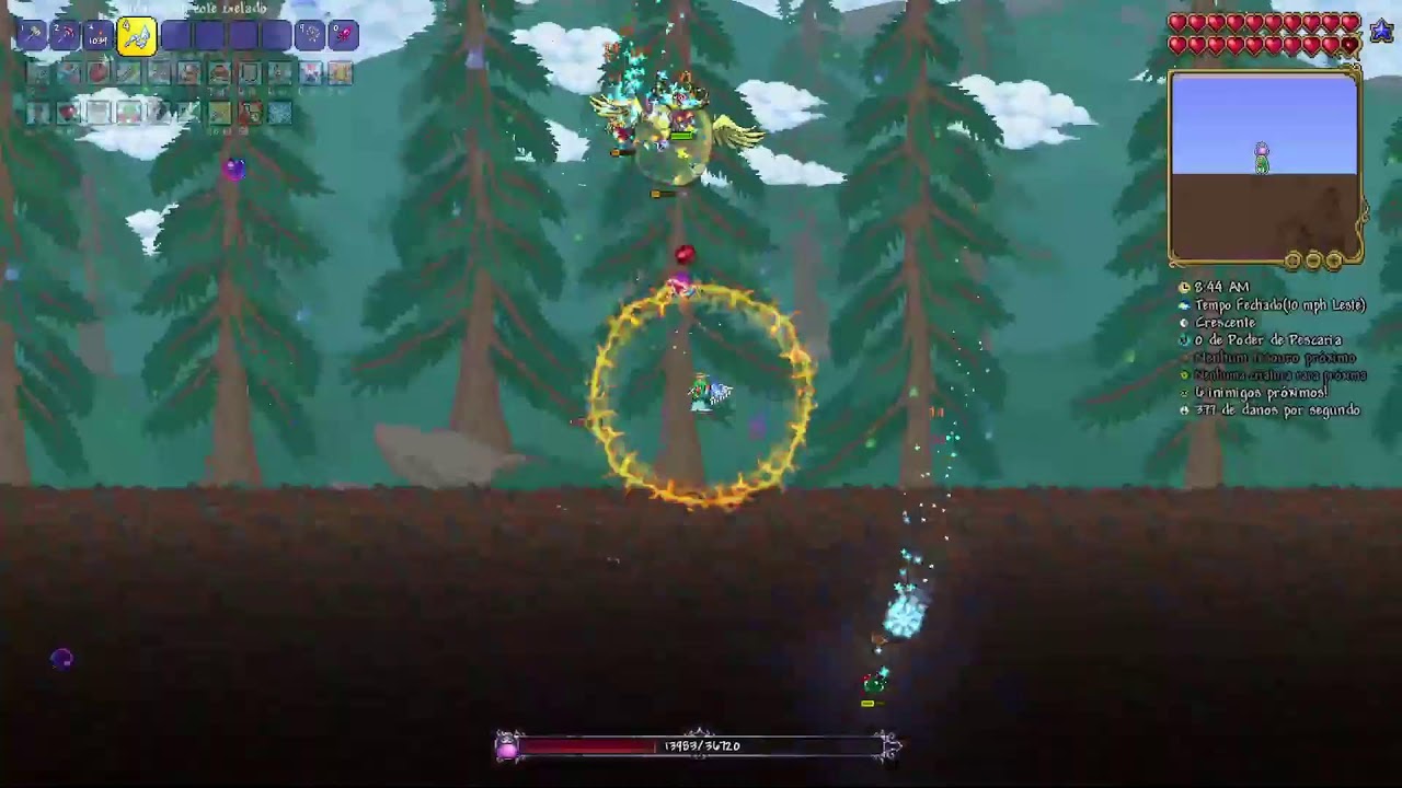 INICIO DO HARDMODE _ Summoner Master (SEM MIC ) TERRARIA 1.4.5