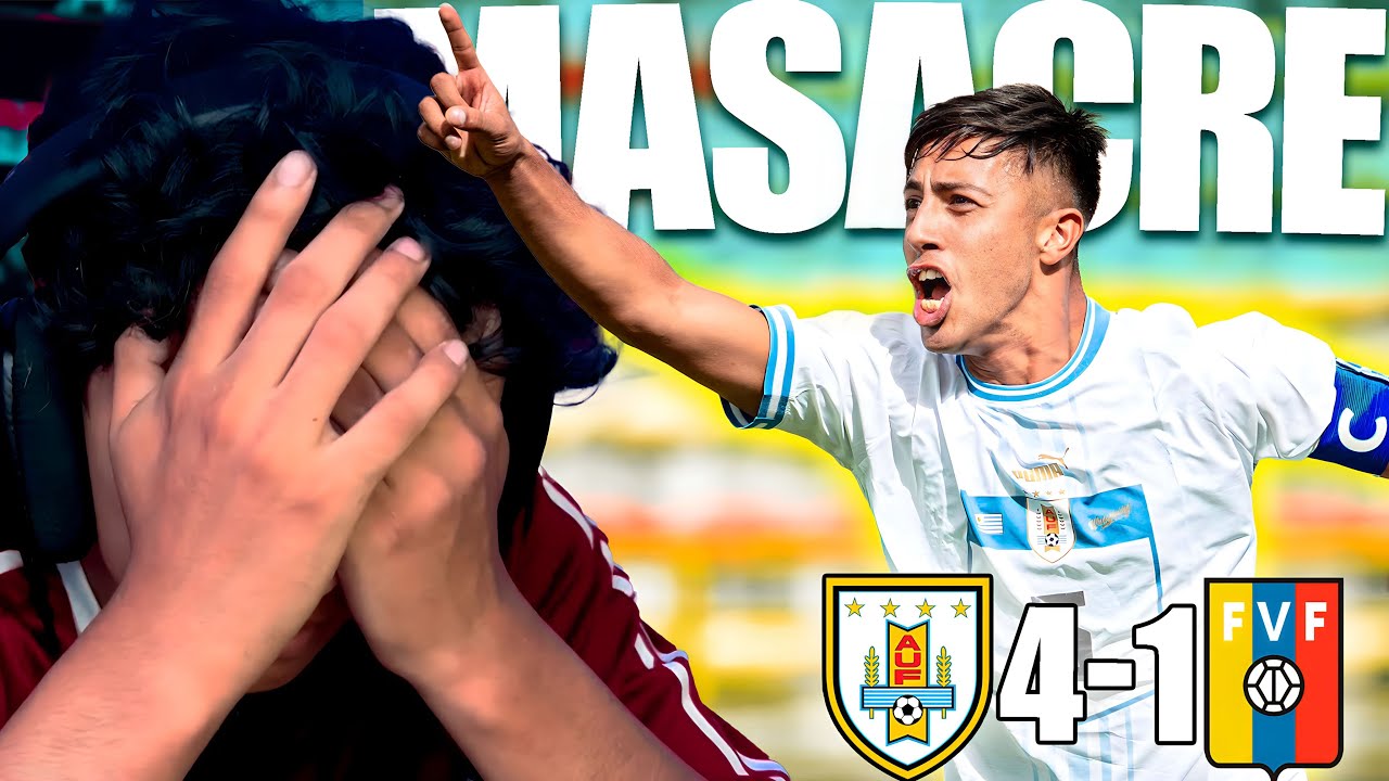 REACCION VENEZUELA VS URUGUAY 1-4 | YA NO SE QUE DECIR | Sudamericano SUB-20 2023