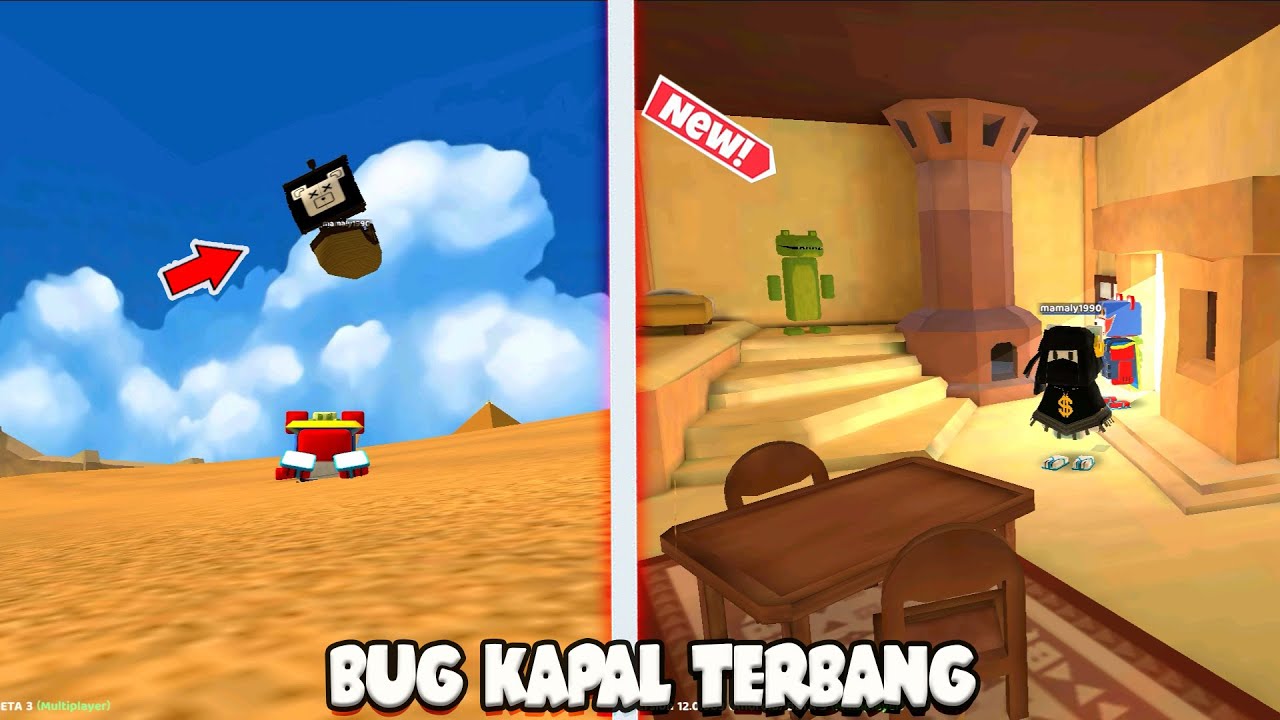 Bug dan Rumah Buaya Update Bemothep Dessert Super Bear Adventure