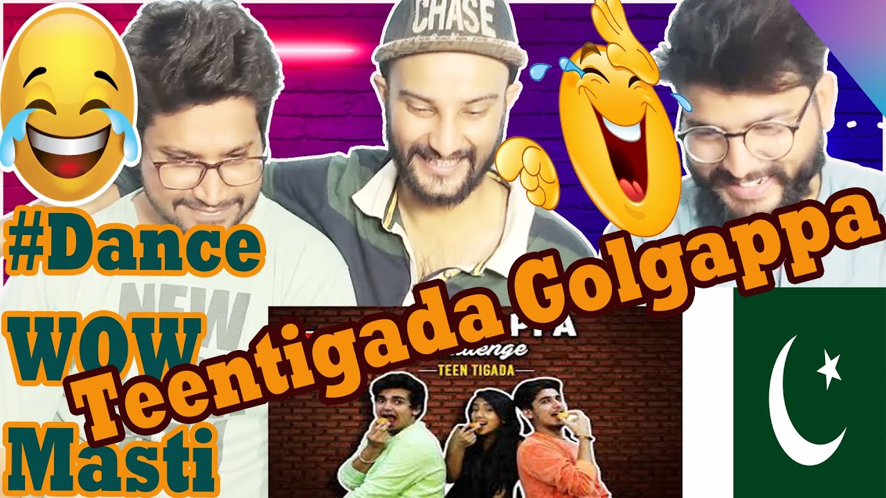 Pakistani Boys React | Golgappa Challenge | Teentigada | Sameeksha | Vishal | Bhavin