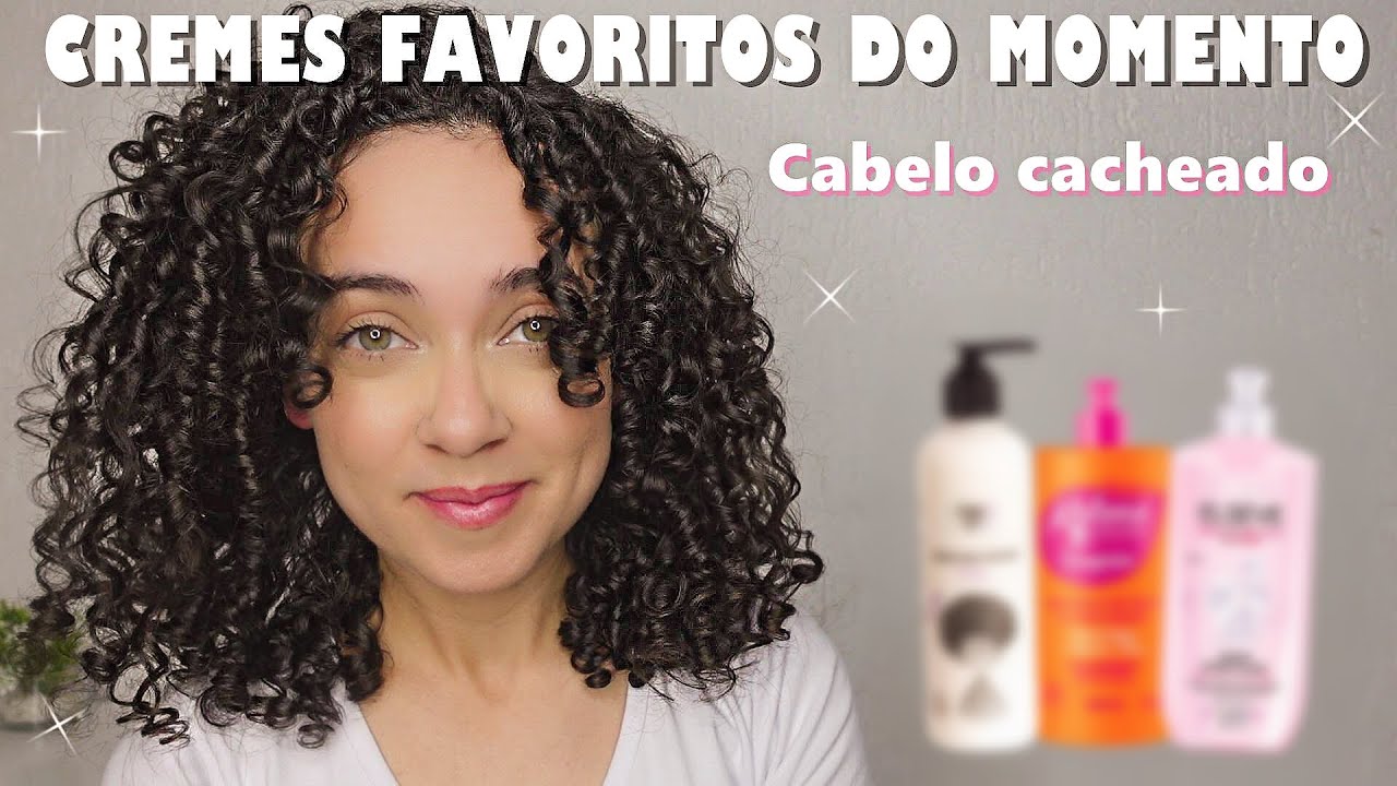 MELHORES CREMES DE PENTEAR PARA CABELOS CACHEADOS E CRESPOS | Oeslanhiny Nunes