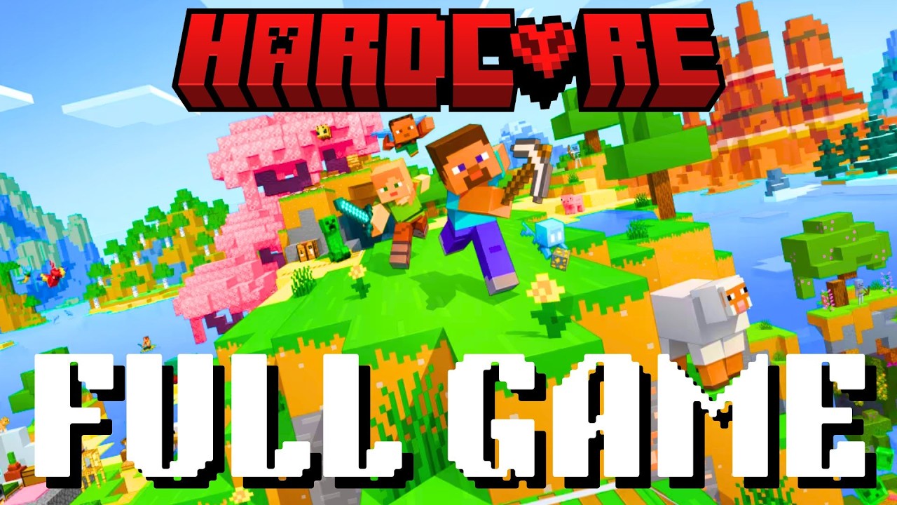 Minecraft Hardcore Java Edition FULL GAME Walkthrough (No Commentary) | 1.21.11