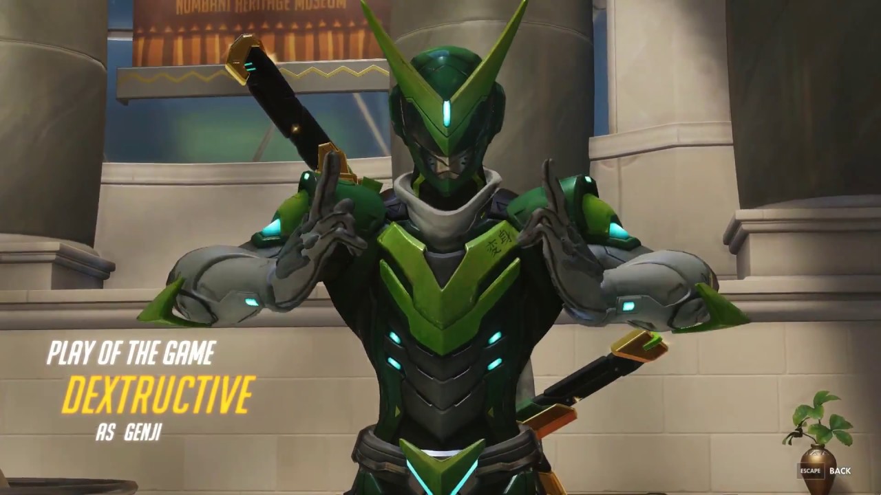 When you hear Genji Ult, You Say Run