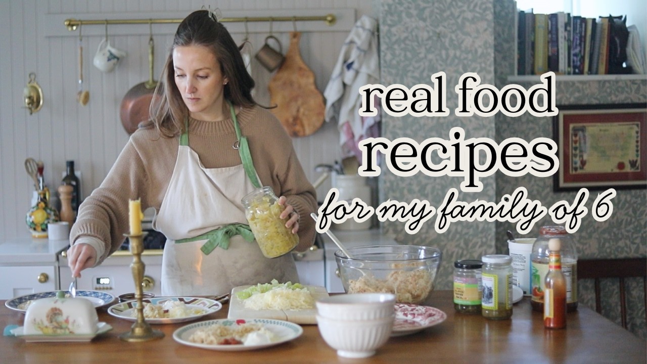 Healthy go-to dinner ideas for busy weeknights | 4 simple real food recipes my family loves!