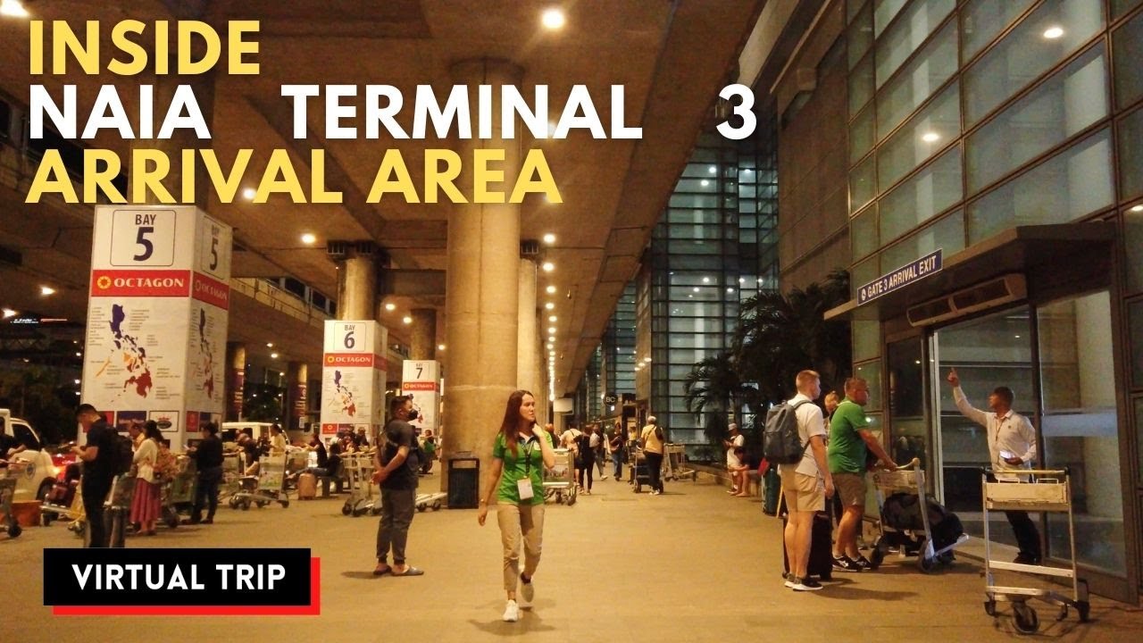 Let's Explore NAIA Terminal 3 Arrival Area - Philippines Airport | ASMR | Walking Tour