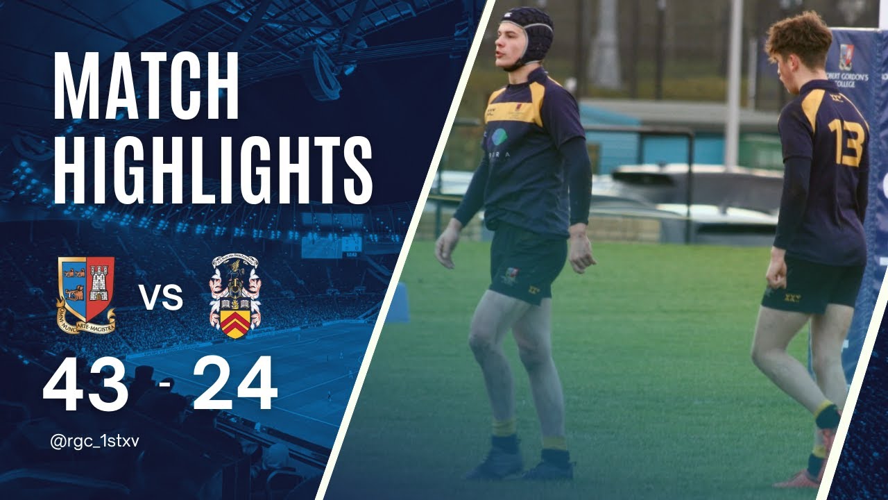 Robert Gordon's College 43 - 24 Morrison's Academy | Conference | U18 Rugby Highlights