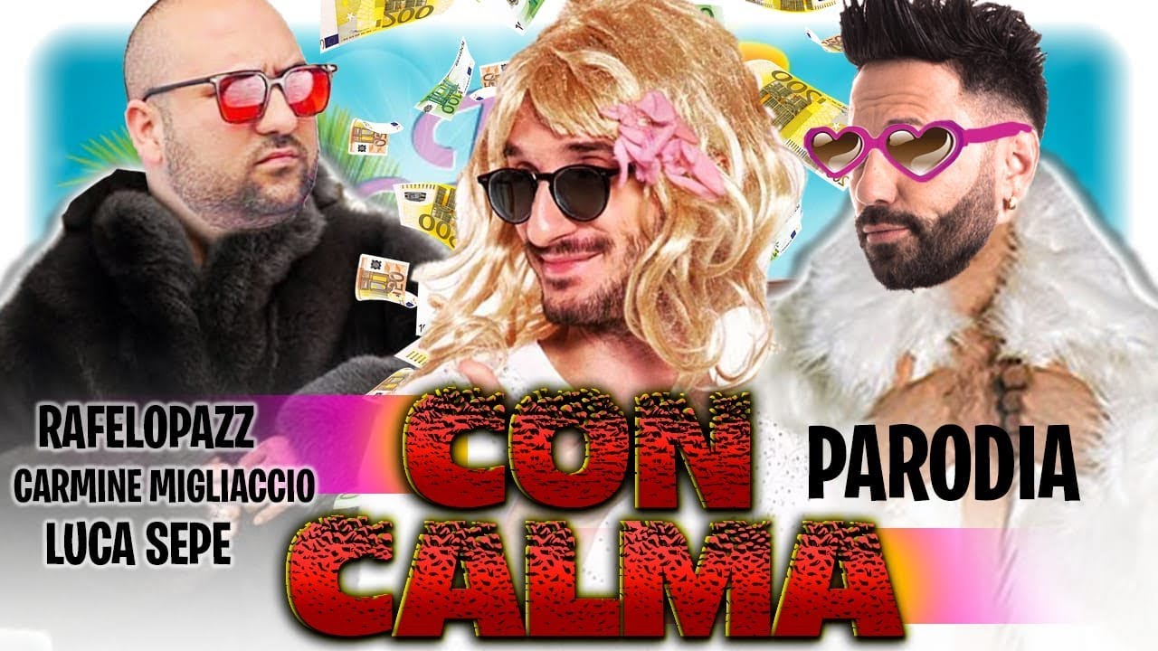 CON CALMA - Carolina, Rafelopazz, Luca Sepe [PARODIA Daddy Yankee & Snow]