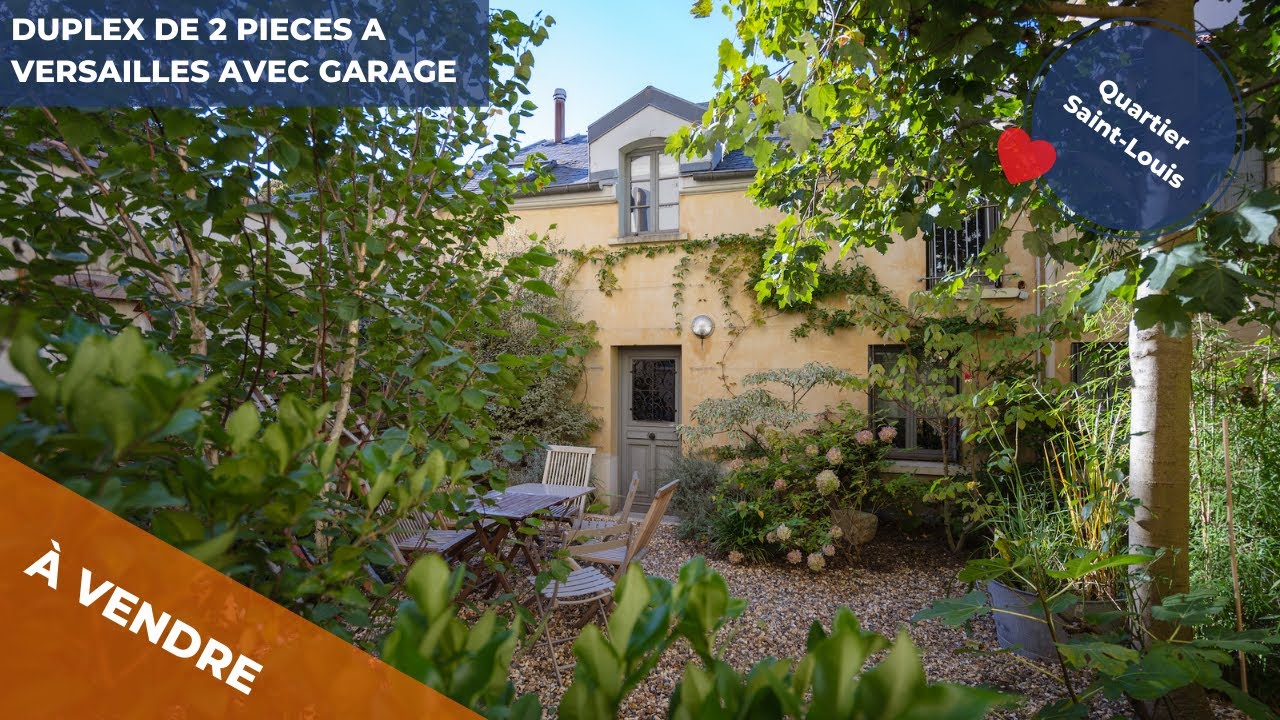 Duplex de charme au cœur du quartier Saint-Louis à Versailles