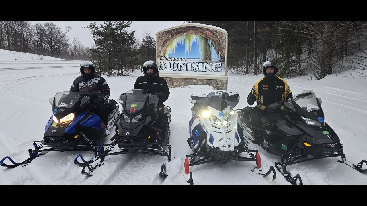 Munising UP Snowmobiling (Rider Breakdown)