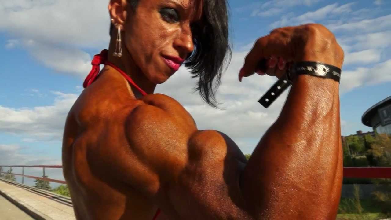 Virginia Sanchez Macias Posing Outdoor