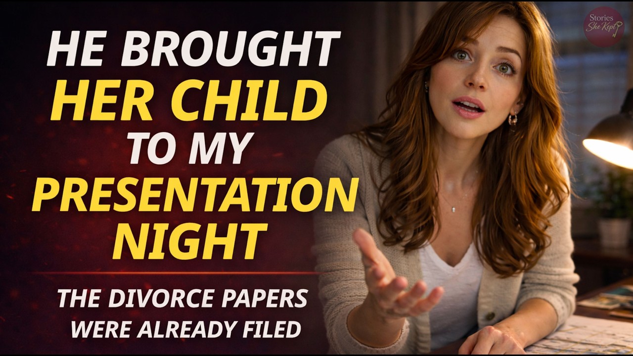 NATHAN BROUGHT HER CHILD TO MY PRESENTATION NIGHT  THE PAPERS WERE ALREADY FILED