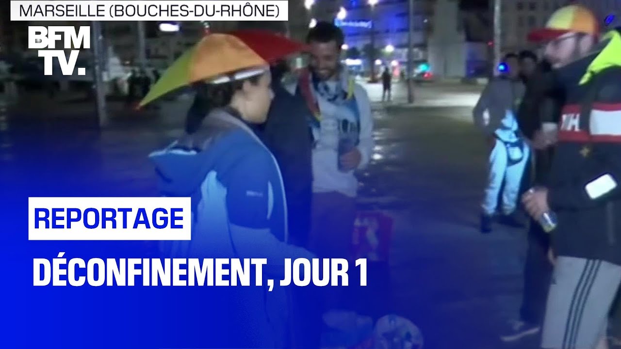 Déconfinement, Jour 1
