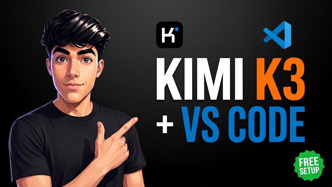 Хватит платить за Claude! Получите БЕСПЛАТНЫЙ API Kimi K3 в VS Code