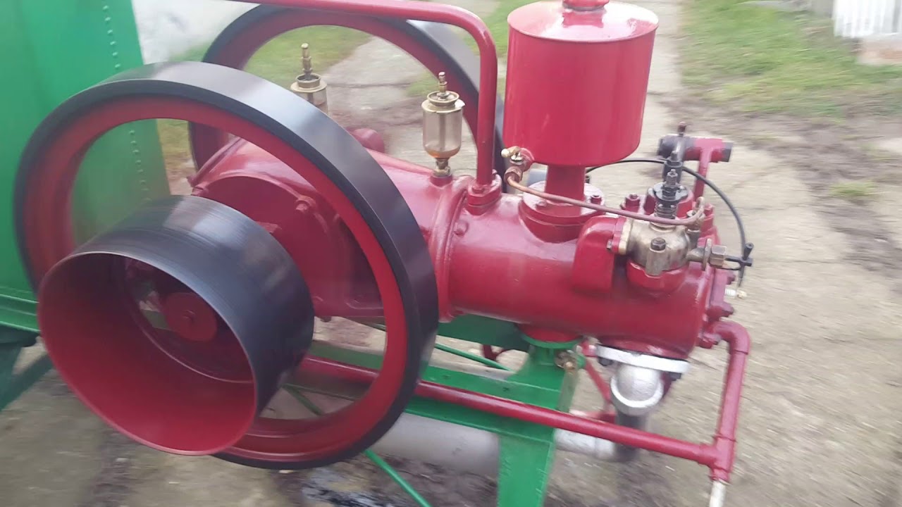 Stabilny motor Lorenz, 4-5 KS. (running)