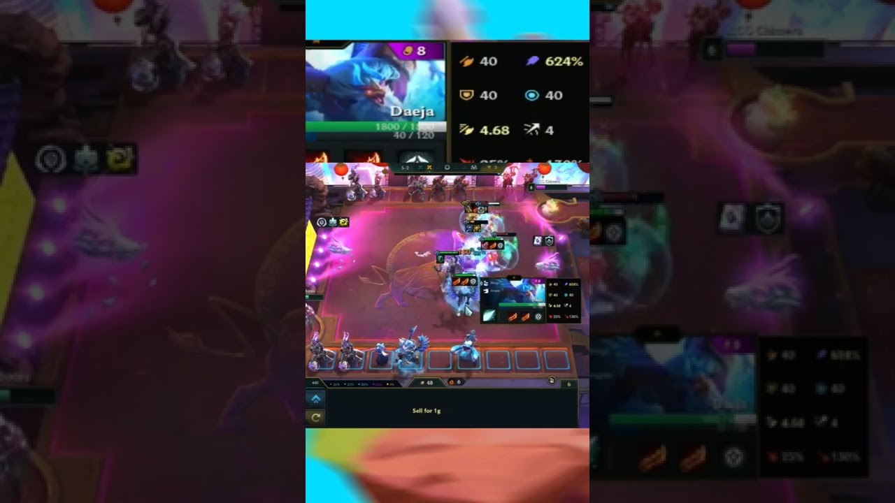 1400% Ability Power Daeja #shorts #tft #teamfighttactics