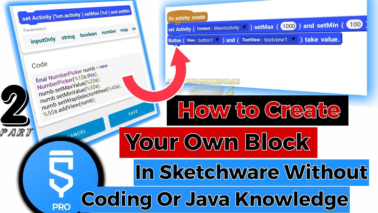 How to Create Custom Blocks in Sketchware (for Beginners!)
