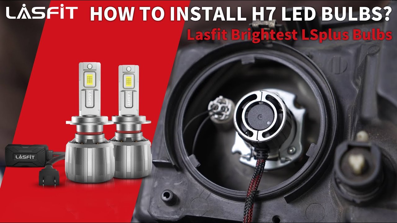 How to Install H7 Brightest LED Bulbs?