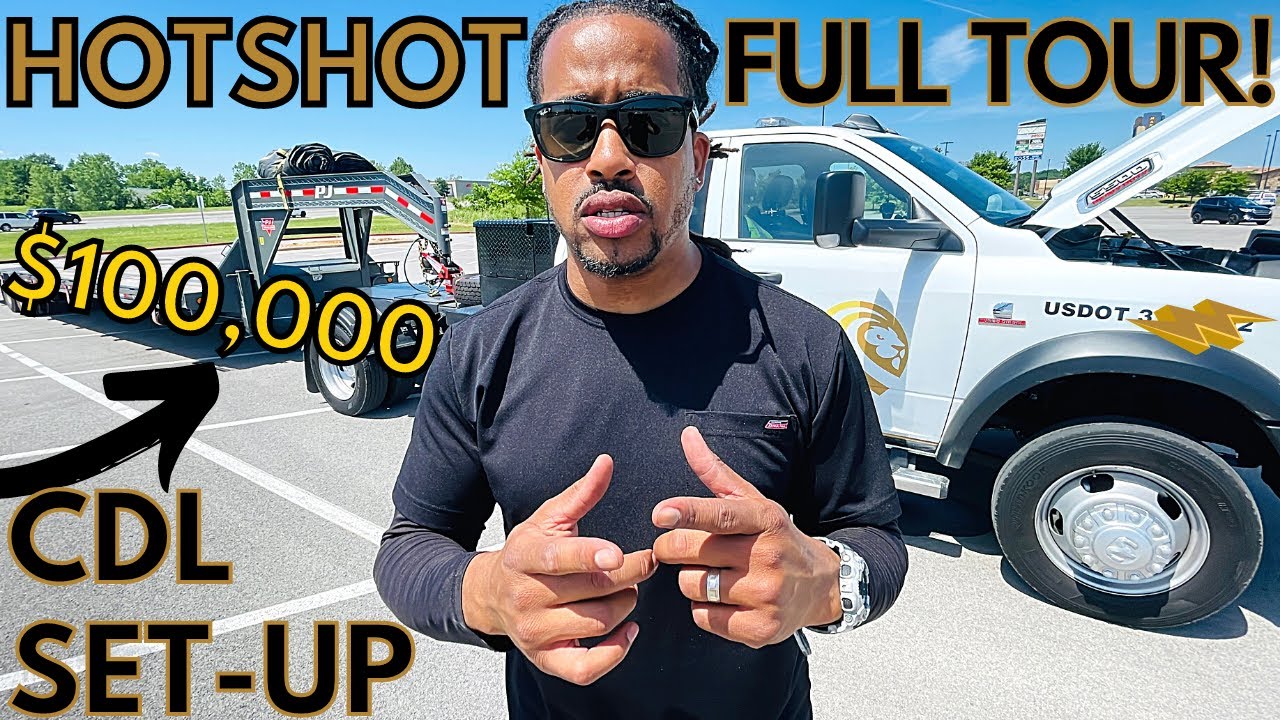 Мой Hotshot Trucking Setup за 100 000 долларов. ПОЛНЫЙ ТУР | Тяжелый грузовик RAM 5500 с кабиной ...