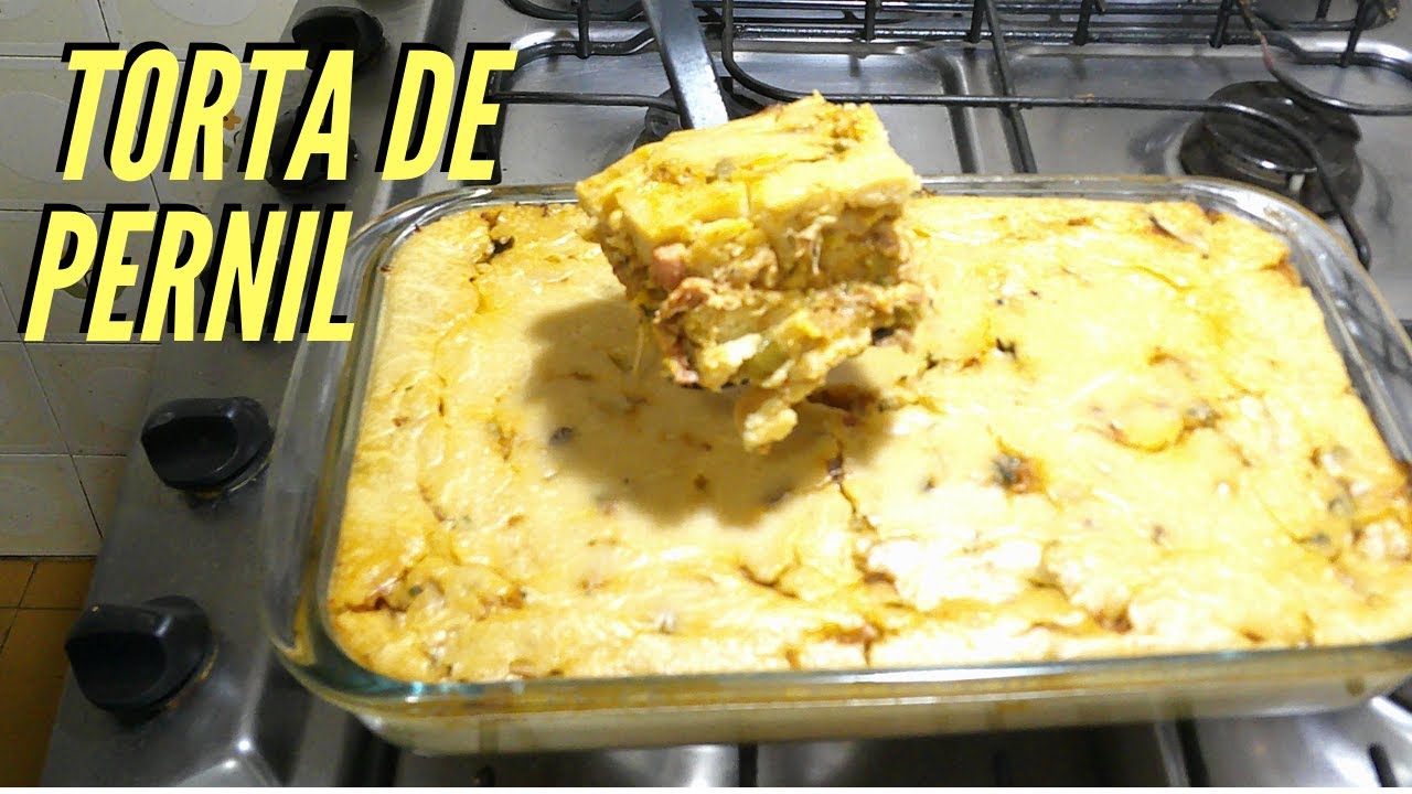 Torta de Pernil | Sobras da Ceia de Natal | Mia Dicas