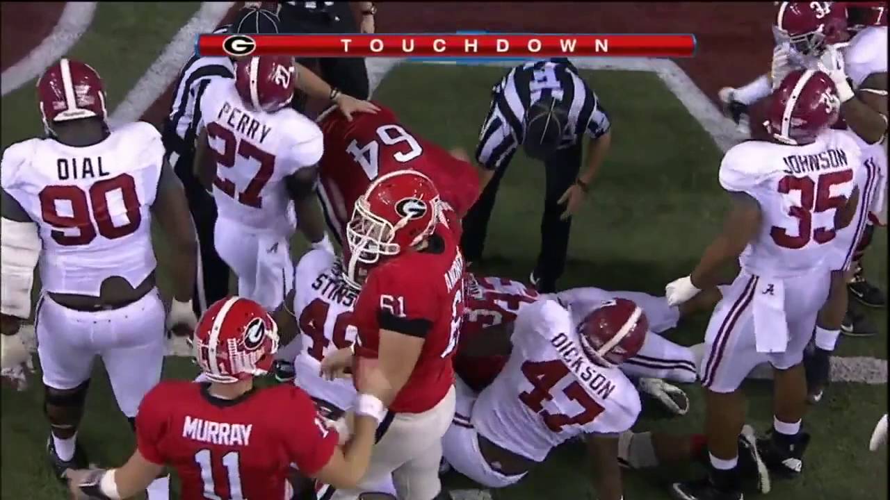 2012 SEC Championship Game - #2 Alabama vs. #3 Georgia Highlights