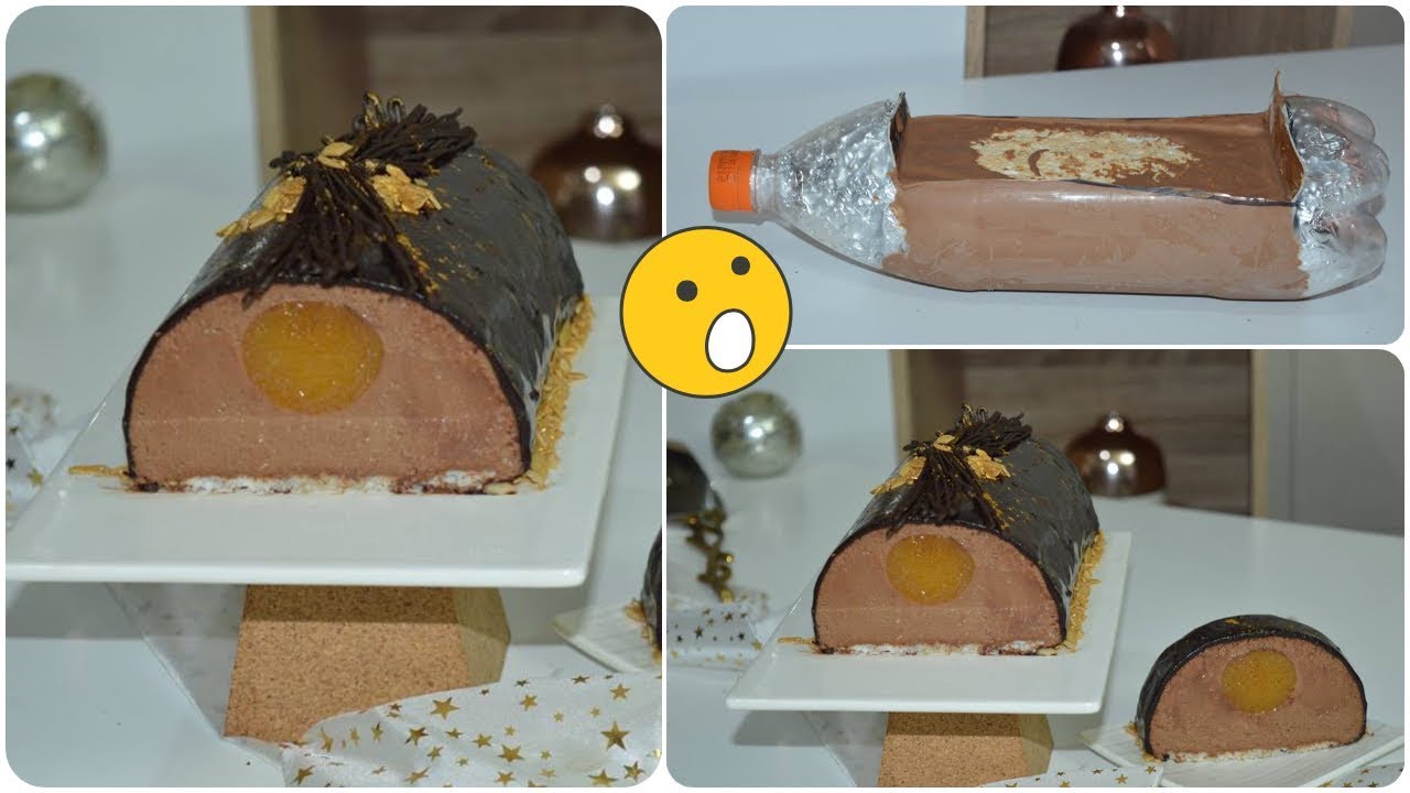 Bûche facile  لابيش احترافية  سهلة فقط بقنينة  بلاستيك لا تفوووووتك
