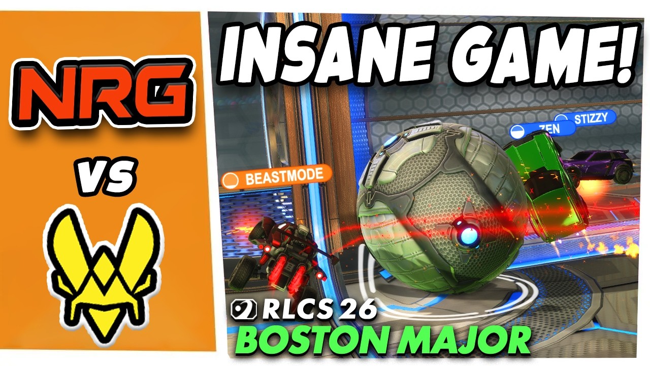 Team VItality vs NRG Esports - SEMIFINALS HIGHLIGHTS! | RLCS 2026 BOSTON MAJOR