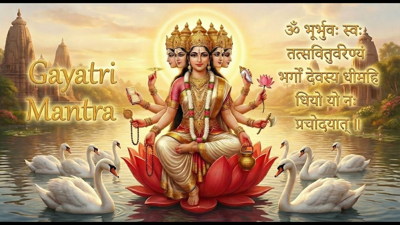Gayatri Mantra | Om Bhur Bhuva Swaha | Sanatan Shraddha Geet