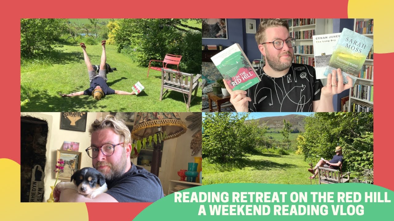 A Reading Retreat On The Red Hill | A Weekend Reading Vlog | June 2021