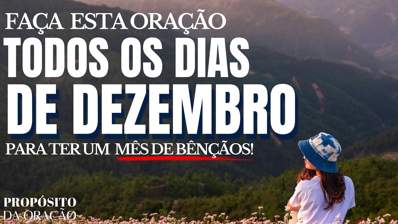 ORAÇÃO PARA UM DEZEMBRO ABENÇOADO