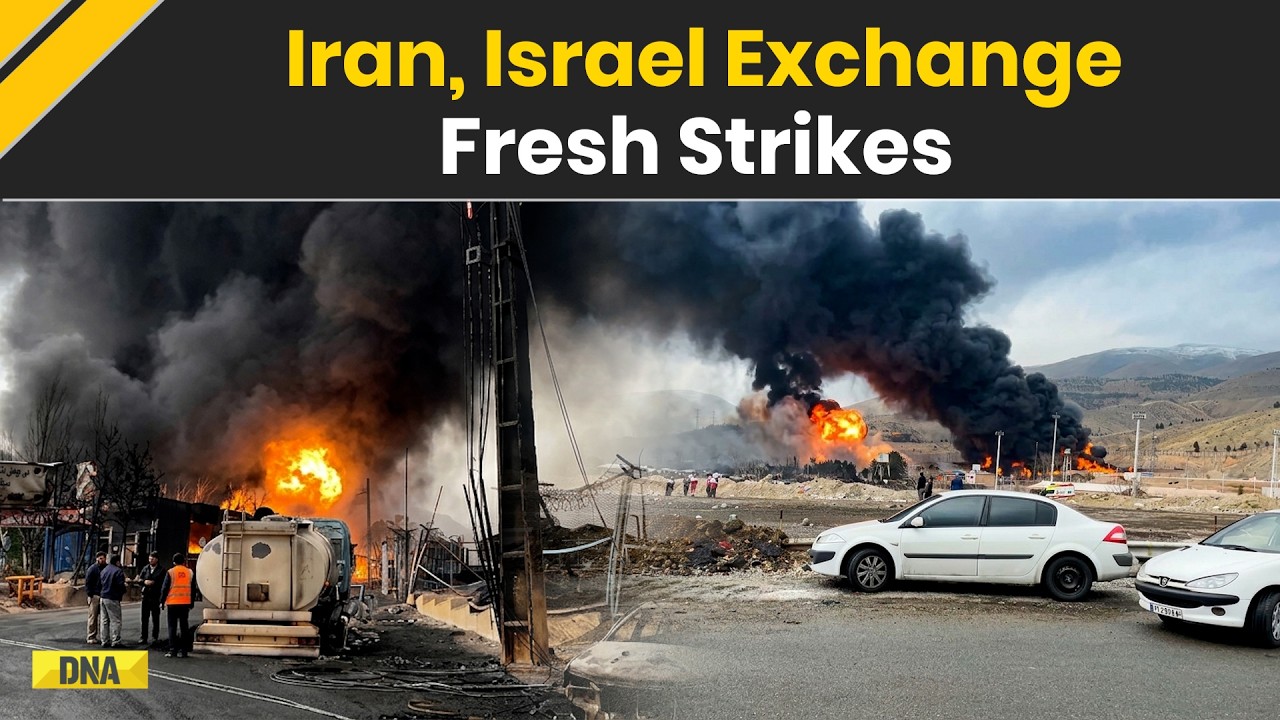 Israel Iran War: Fresh Strikes Rock Iran & Israel Amid Escalating War | Middle East War