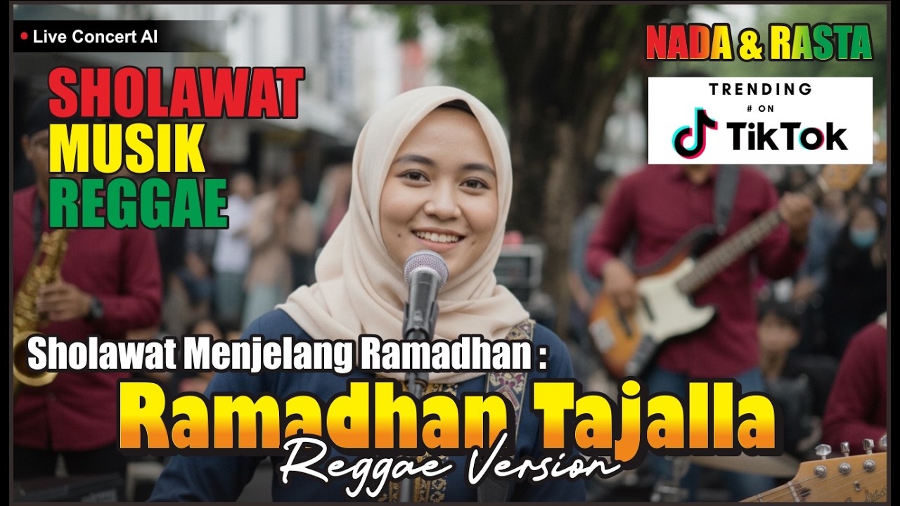 Viral! Sholawat Versi Reggae Menyambut Ramadhan - Ramadhan Tajalla bikin hati adem