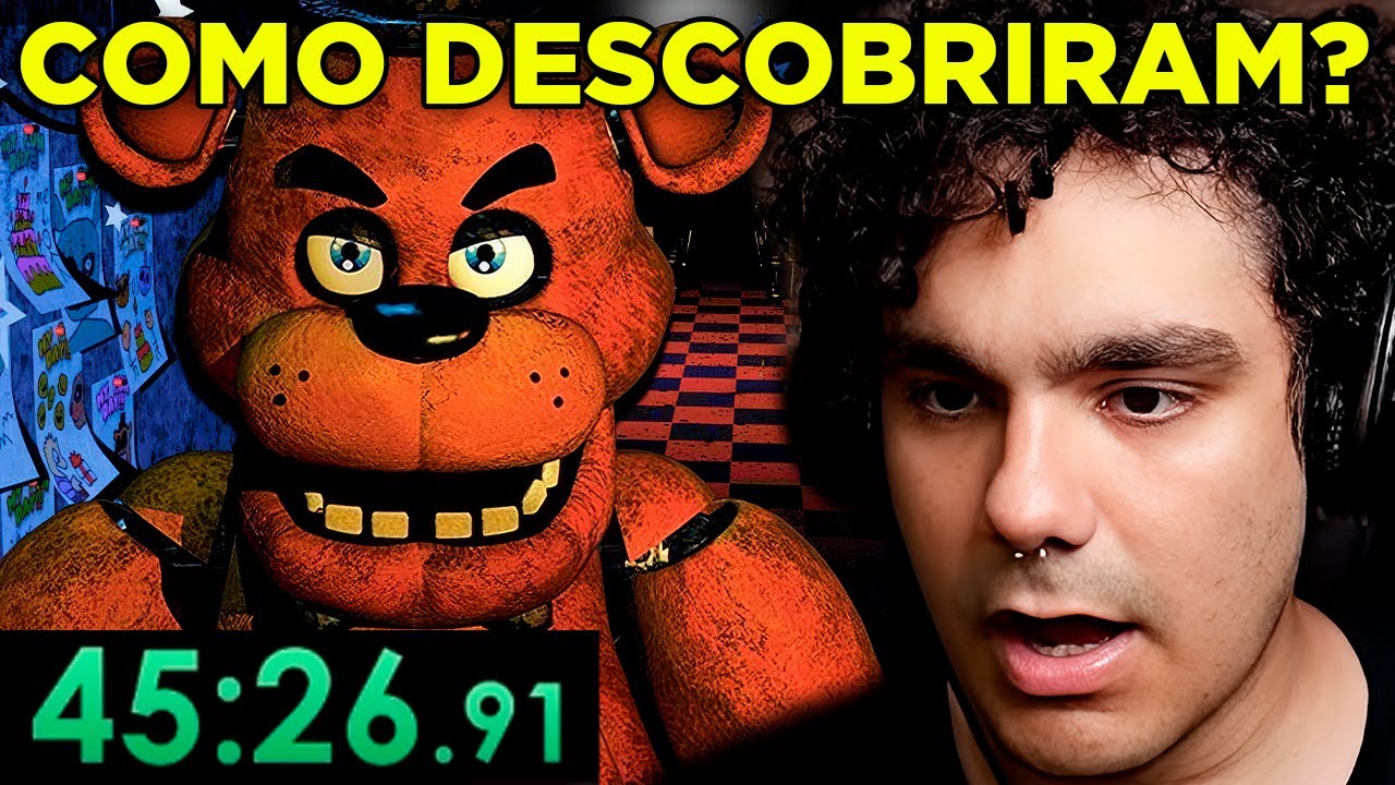 A SPEEDRUN DE FNAF EXPLICADA