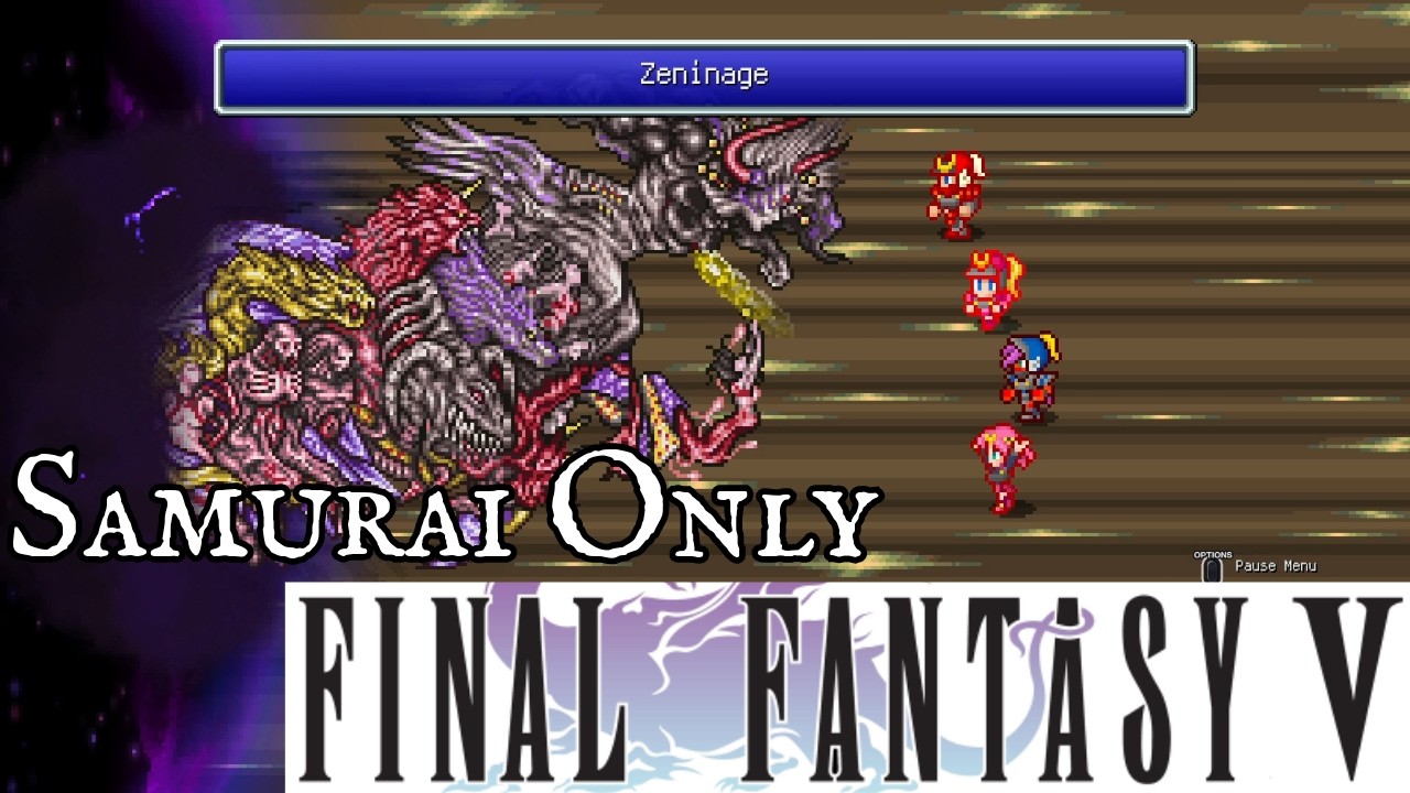 Samurai Only: Final Fantasy 5