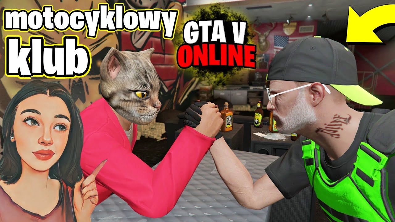 KLUB MOTOCYKLOWY I SPRZEDAŻ PRODUKT&Oacute;W Z MAGAZYNU ►GTA V ONLINE◄ #418 /Paveł, REN